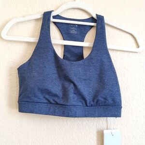 Calme Johnny Was Ease Sports Bra Size XS Blue New